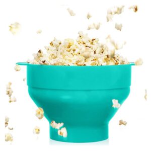 Microwave Popcorn Maker Bowl – Silicone No-Oil Popcorn Maker