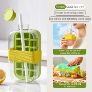 2 - in - 1 Ice Tray and Water Bottle Design