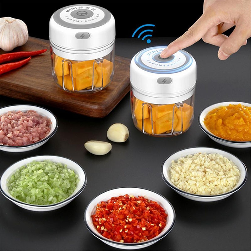 Mini Electric Garlic Chopper USB – Portable Food Processor - Image 4
