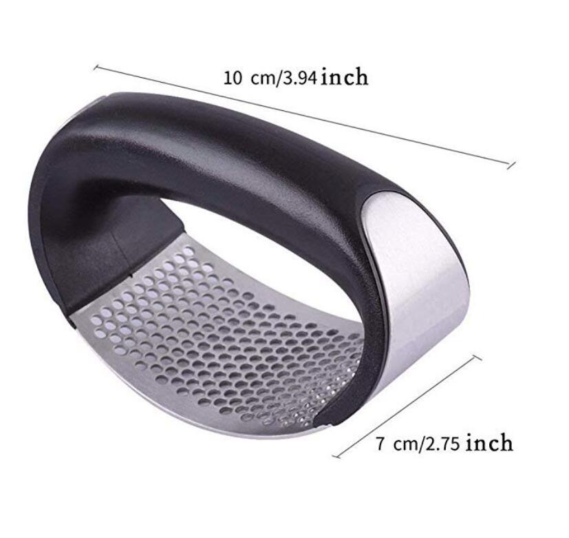 Garlic Crusher Stainless Steel β Heavy Duty Garlic Press Tool - Image 4