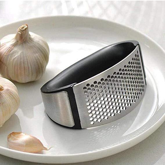 Garlic Crusher Stainless Steel β Heavy Duty Garlic Press Tool - Image 5