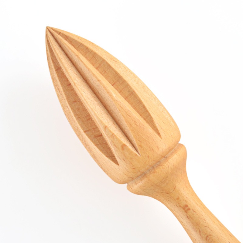 Manual Lemon Juicer – Wooden Citrus Squeezer Tool - Image 6