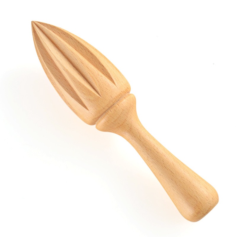 Manual Lemon Juicer – Wooden Citrus Squeezer Tool - Image 5