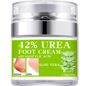 42% Urea Hand and Foot Cream for Dry and Cracked Skin: Moisturizing, Hydrating, and Nourishing Body Lotion, 50ml