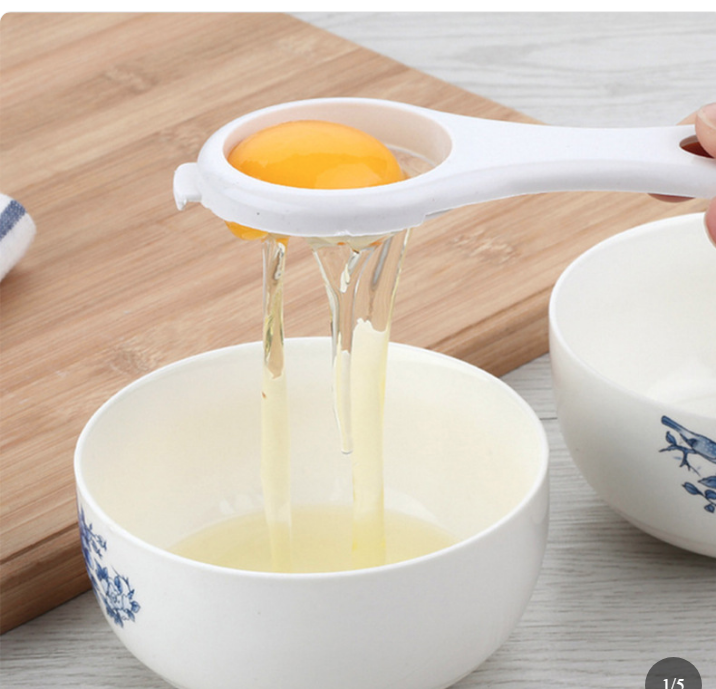 Egg Separator – Easy Egg Yolk Separator Tool for Kitchen