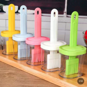 Oil Brush Bottle – Mess-Free Cooking Oil Dispenser with Brush